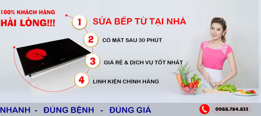 Dịch vụ sửa bếp từ tại nhà uy tín, chất lượng, giá tốt nhất 2025 5 Giá dịch vụ minh bạch với khách hàng, cam kết không phát sinh thêm bất kỳ chi phí nào khác.