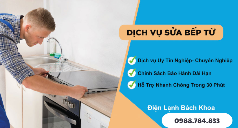 Dịch vụ sửa bếp từ tại nhà uy tín, chất lượng, giá tốt nhất 2025 1 Điện Lạnh Bách Khoa - Đơn vị hàng đầu trong lĩnh vực bảo dưỡng và sửa chữa bếp từ tại Hà Nội.