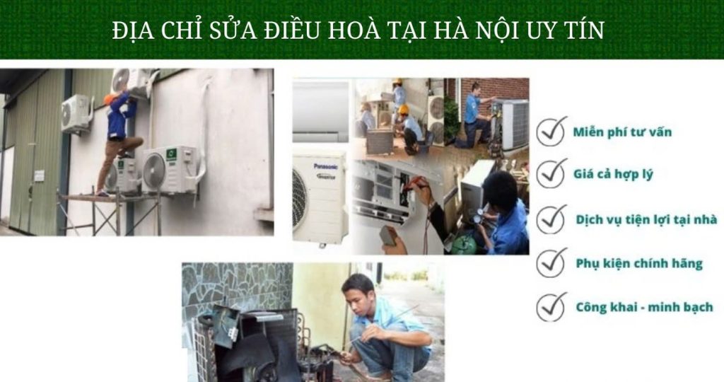 Sửa điều hòa uy tín tận nhà tại Hà Nội, giá tốt nhất 2025 1 Điện Lạnh Bách Khoa - Dịch vụ sửa chữa điều hòa uy tín tận nhà, giá tốt nhất hiện nay.