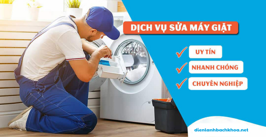 Điện Lạnh Bách Khoa sửa máy giặt tận nơi, cam kết dịch vụ chất lượng, uy tín và có giá tốt nhất.
