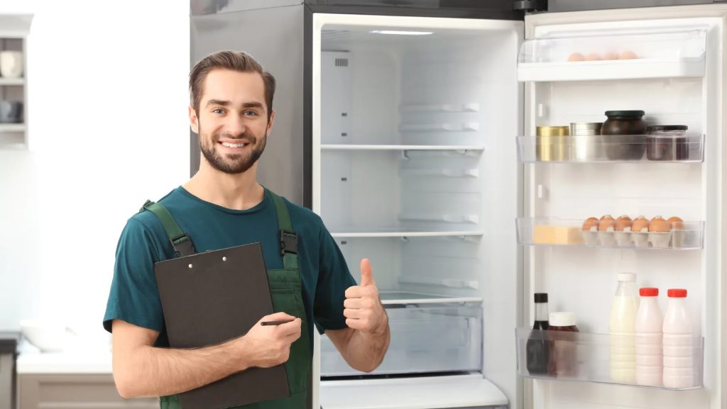 Sửa Tủ Lạnh Tại Bắc Từ Liêm Uy Tín, Phục Vụ 24/7 & Nhanh Chóng 1 Để đặt lịch sửa tủ lạnh tại nhà ở quận Bắc Từ Liêm, Quý khách chỉ cần gọi vào hotline 0988.784.833, thợ sửa chuyên nghiệp sẽ có mặt tận nơi chỉ trong vòng 15-30 phút.