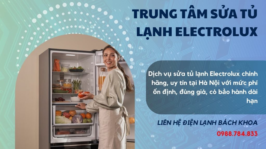 Trung Tâm Sửa Tủ Lạnh Electrolux Chính Hãng - Uy Tín Tại Hà Nội 2 Với đội ngũ thợ sửa tủ lạnh Electrolux giàu kinh nghiệm và trang thiết bị hiện đại, đơn vị cam kết mang đến dịch vụ sửa chữa chất lượng cao với giá thành tốt nhất.