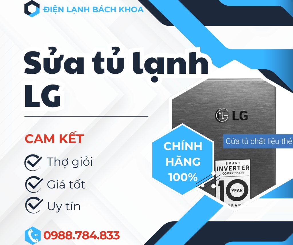 Trung Tâm Sửa Tủ Lạnh LG Chính Hãng 100% - Giá Tốt Nhất Hà Nội 5 Điện Lạnh Bách Khoa sẵn sàng có mặt tại địa chỉ của khách hàng chỉ trong vòng 15 - 30 phút sau khi nhận được lịch hẹn. Chúng tôi phục vụ tận tâm 24/7, bao gồm cả ngày lễ và cuối tuần.