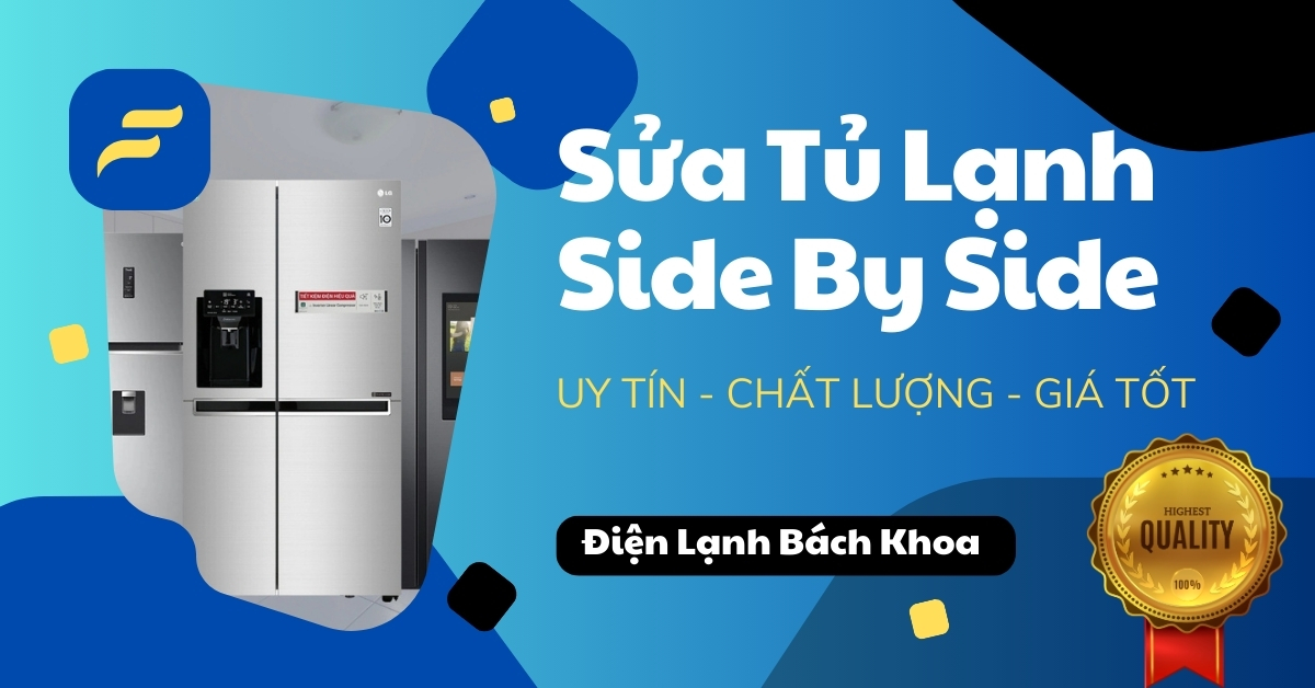 Sửa Tủ Lạnh Side By Side Tại Nhà Hà Nội Uy Tín - Chất Lượng Cao 4 Điện Lạnh Bách Khoa cam kết tối ưu chi phí sửa chữa hợp lý nhất mà vẫn cung cấp dịch vụ sửa chữa chất lượng, hiệu quả và nhanh chóng, mang lại sự tiện lợi cho mọi gia đình.