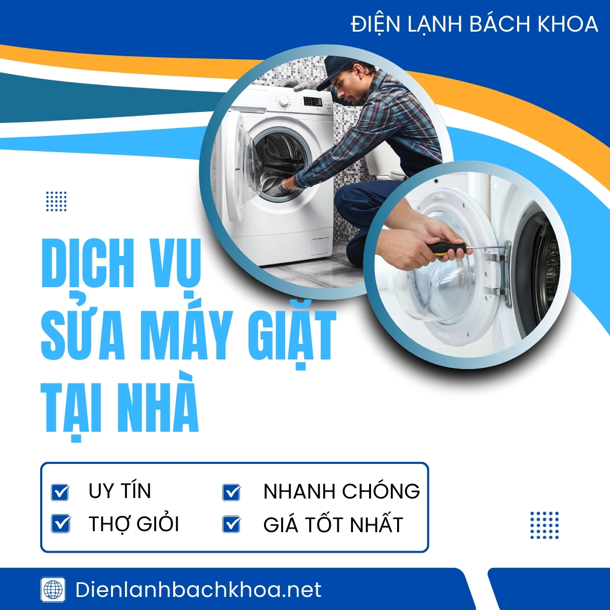 Bảng Giá Sửa Máy Giặt Tại Nhà Ở Hà Nội Mới Nhất 2025 3 Các ưu điểm khi lựa chọn sửa máy giặt tại Điện Lạnh Bách Khoa