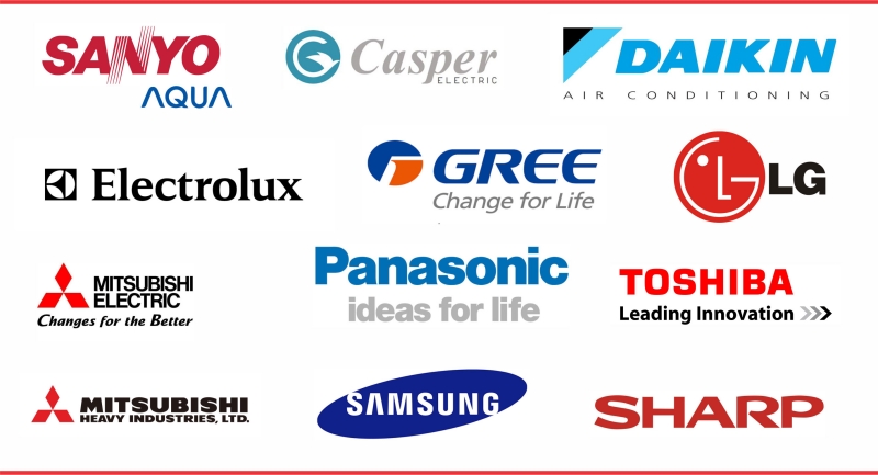 Điện Lạnh Bách Khoa chuyên sửa chữa điều hòa tất cả các hãng Daikin, Panasonic, Samsung, LG, Sharp, Toshiba, Gree, Midea, Casper, Electrolux…