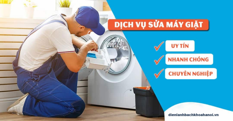 Điện Lạnh Bách Khoa sửa máy giặt tận nơi, cam kết dịch vụ chất lượng, uy tín và có giá tốt nhất.