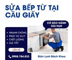 Sửa bếp từ tại Cầu Giấy