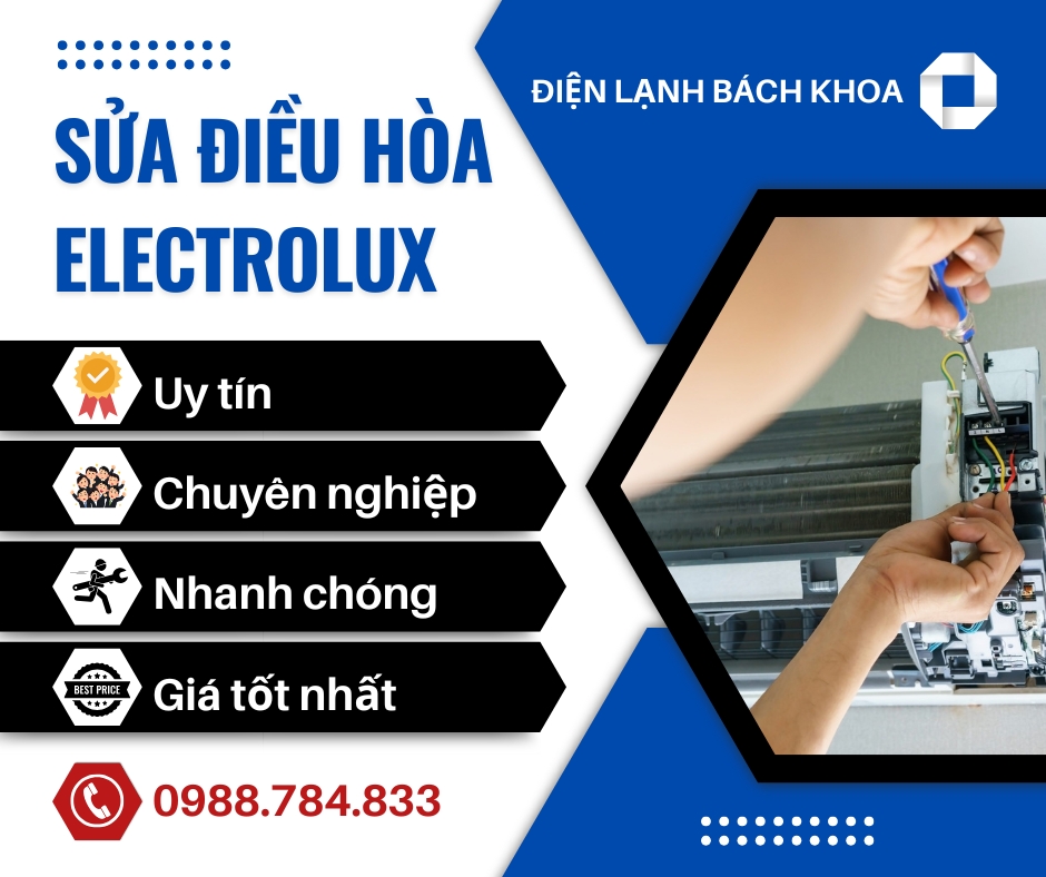 Sửa điều hòa Electrolux