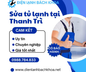 Sửa tủ lạnh tại Thanh Trì