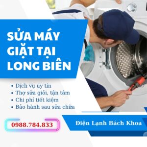 Sửa máy giặt tại Long Biên