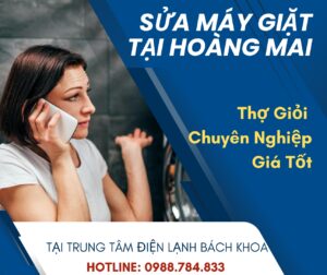 Sửa máy giặt tại Hoàng Mai
