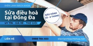 Vì sao chọn dịch vụ sửa điều hòa tại nhà của Điện Lạnh Bách Khoa?