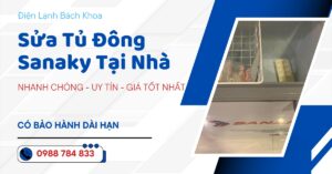 Sửa tủ đông Sanaky