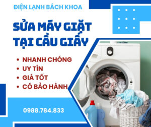 Sửa máy giặt tại Cầu Giấy