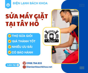 Sửa máy giặt tại Tây Hồ