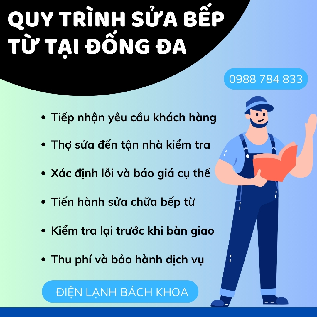 Sửa Bếp Từ Tại Đống Đa Uy Tín - Giá Tốt Nhất - Thợ Giỏi Sửa bếp từ tại Đống Đa