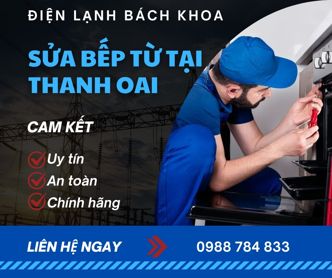 Sửa bếp từ tại huyện Thanh Oai