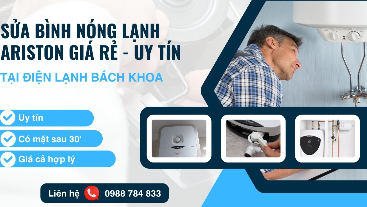 Sửa bình nóng lạnh Ariston