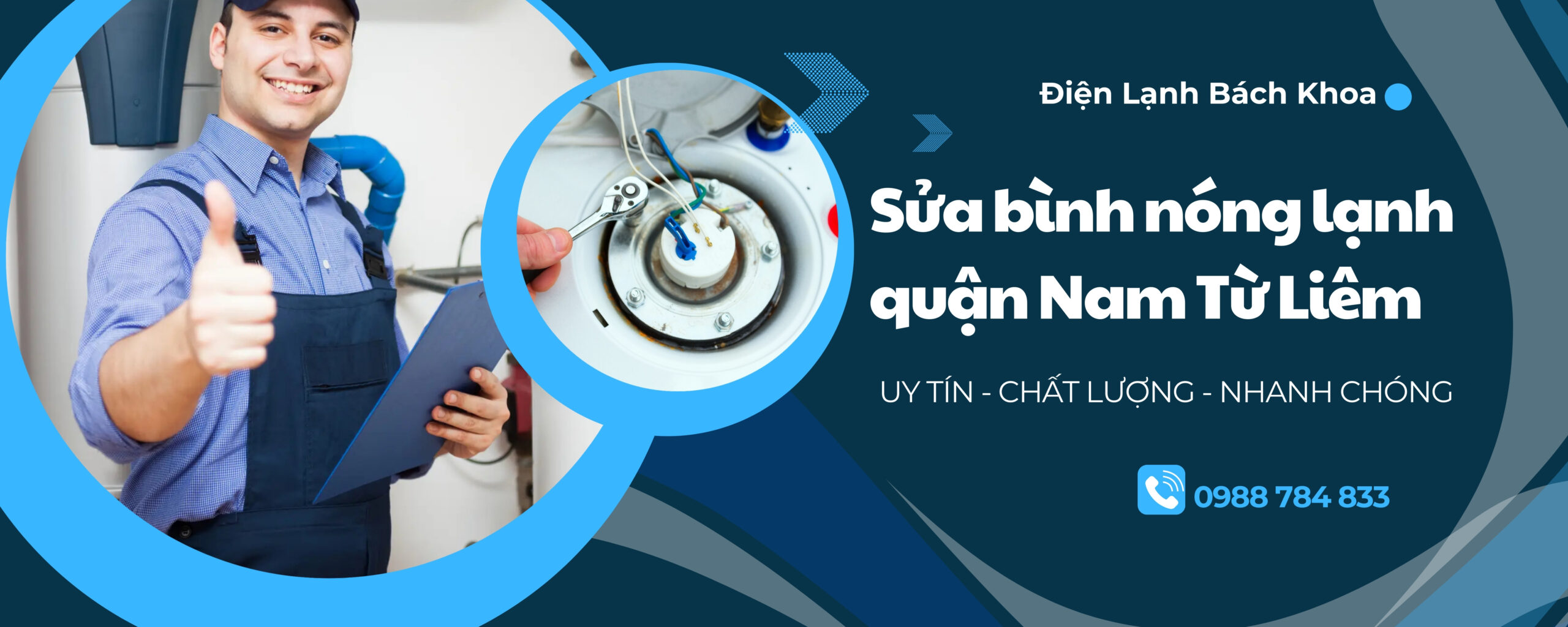 Sửa bình nóng lạnh tại quận Nam Từ Liêm