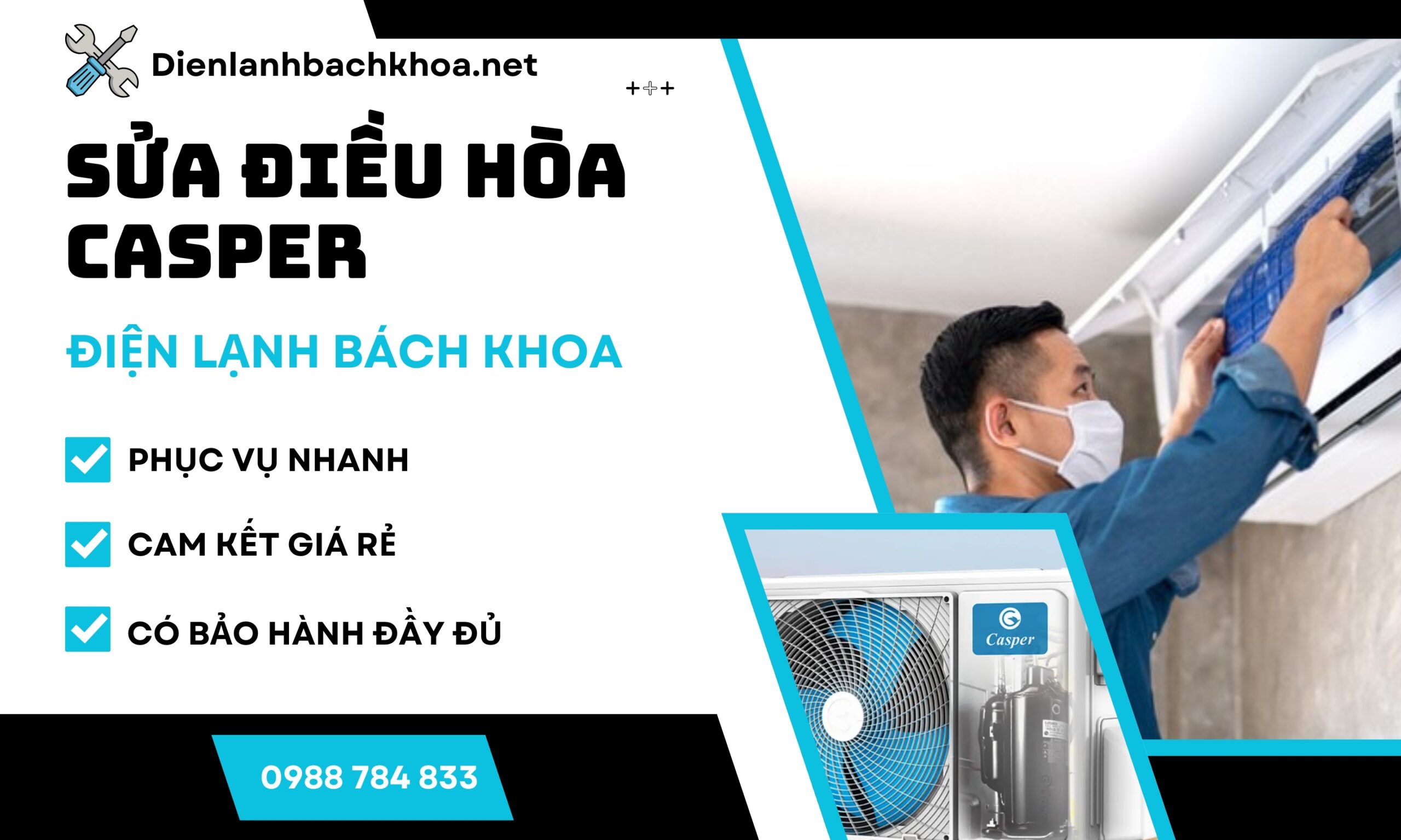 Sửa điều hòa Casper