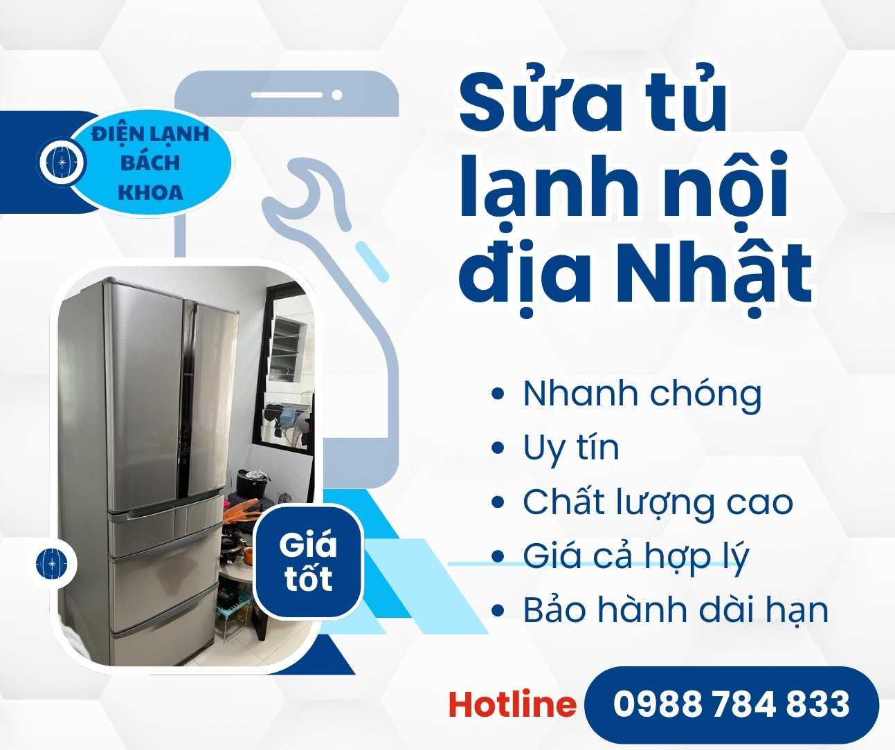 Sửa tủ lạnh nội địa Nhật
