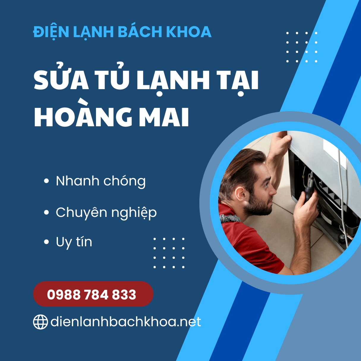 Sửa tủ lạnh tại Hoàng Mai