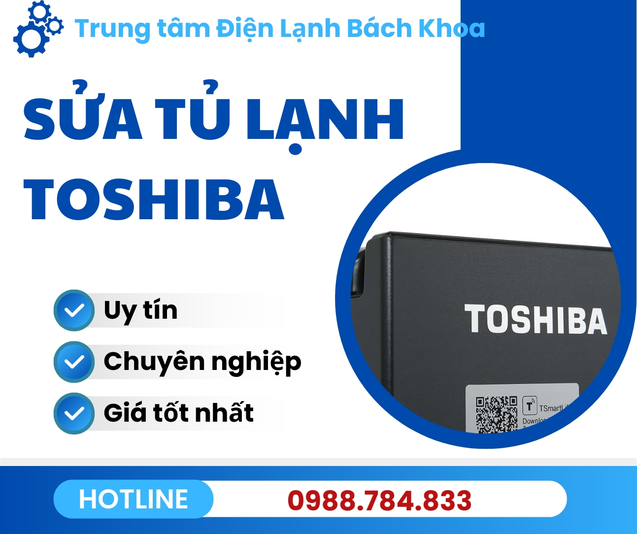 Sửa tủ lạnh Toshiba